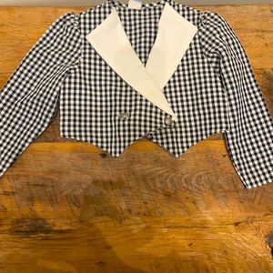 Vintage double breasted  mid drift jacket